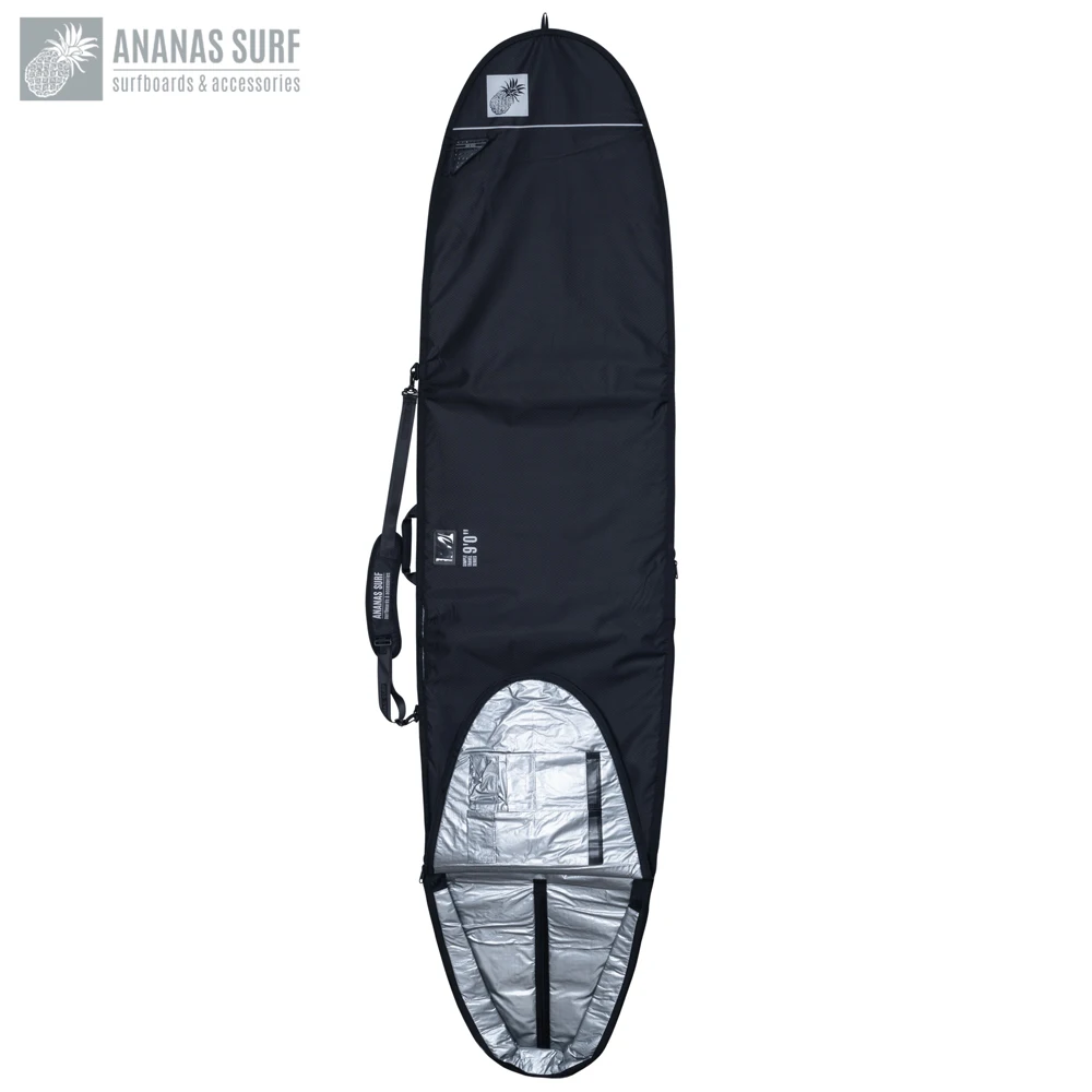 Surfboard Longboard Bag Protect Cover 9'0"(275cm) Ananas Surf Airvent 9ft.0 in. Travel Boardbag