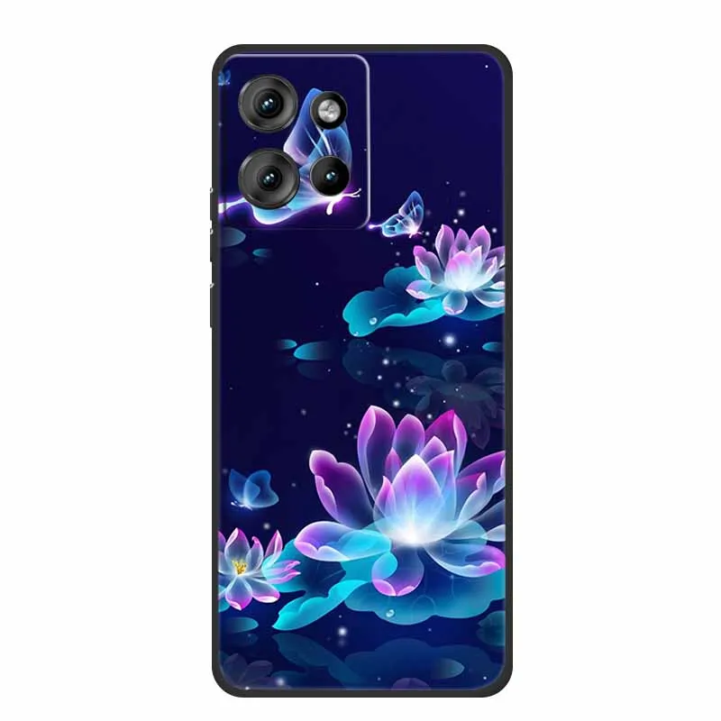 Sleek Black Shockproof TPU Silicone Phone Case - Soft Protective Back Cover 6.7 Coque