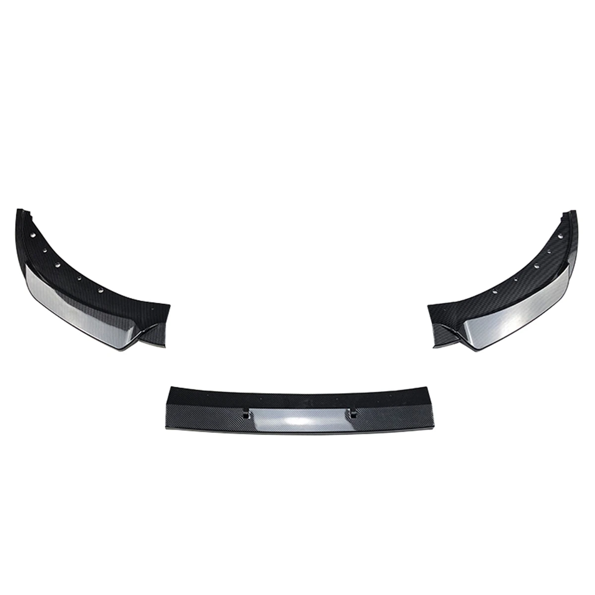 

3PCS Front Bumper Lip Splitter Kit Diffuser Spoiler for -BMW 3 Series G20 G21 Early Stage 320I 325I 2019-2022 Carbon