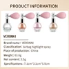 Glitter Spray Highlighter Powder Diamond High Gloss Air Bag Powder Fragrance Shiny High Light Glitter Face Body Makeup Cosmetics 6
