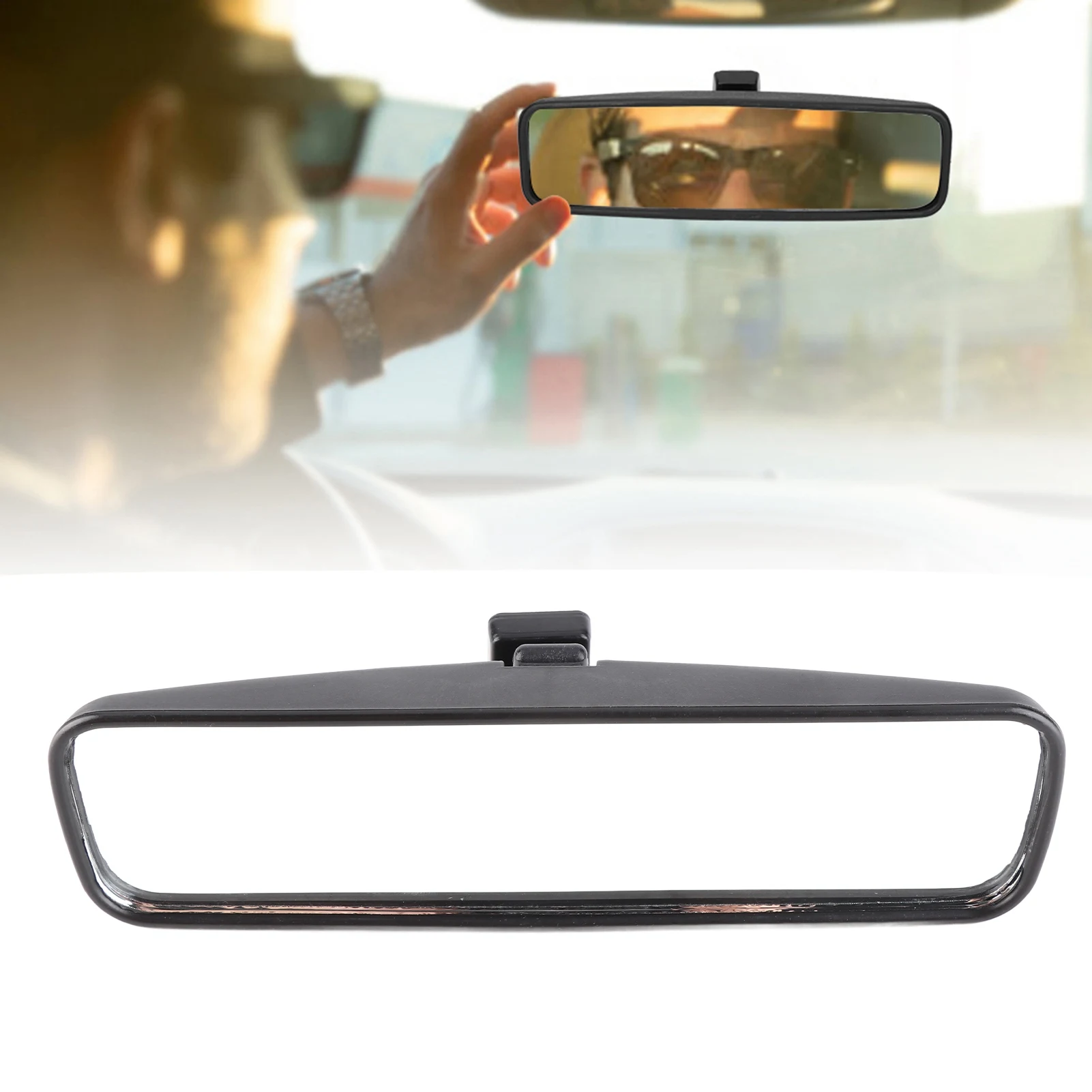 Interior Rear View Mirror ABS and Glass Housing 814842 Fits For 107/206/106 Interior Rear View Mirror  Mirror