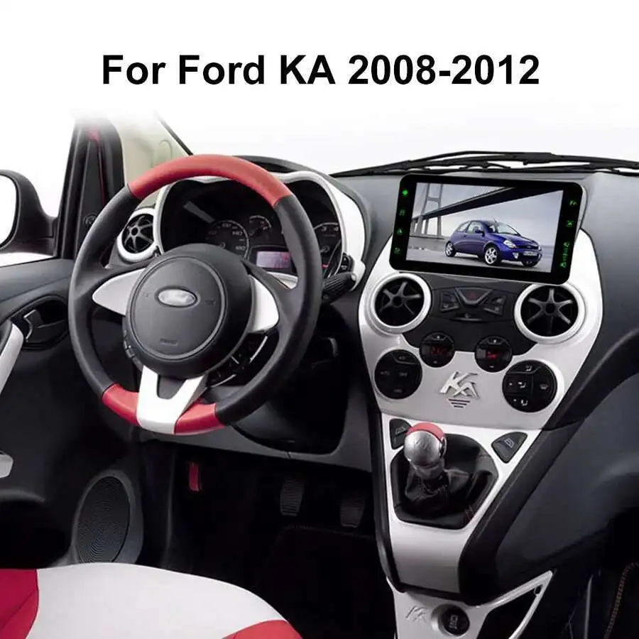 4 64GB Android 14 Autoradio für Ford Ka 2008-2014, mit