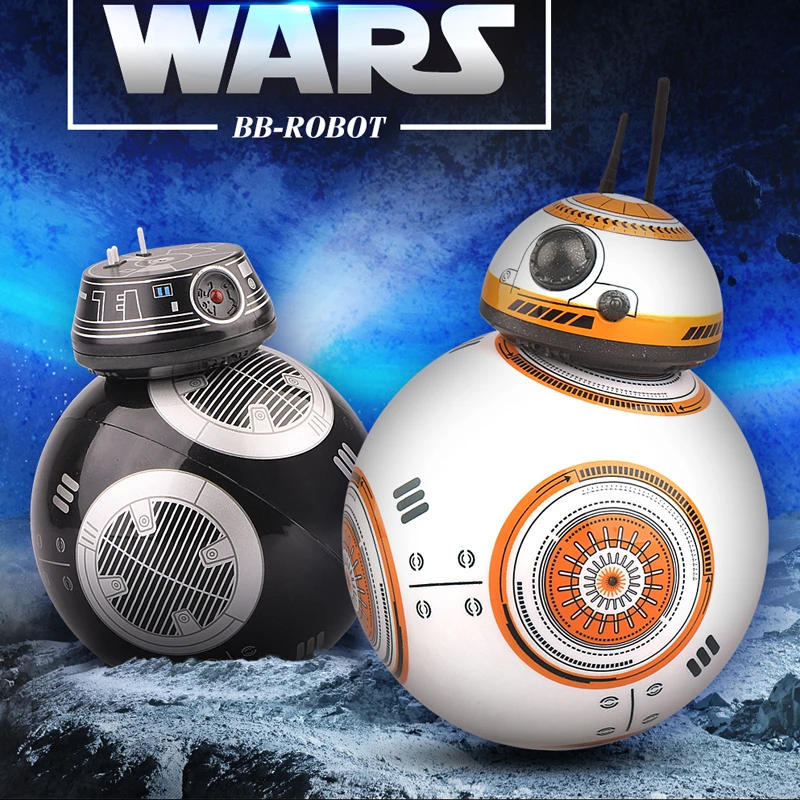 Intelligent RC Robot 2.4G Remote Control With Music Sound Action Figure BB8 Ball Droid Robot BB-8 Model Toys Gifts For Children