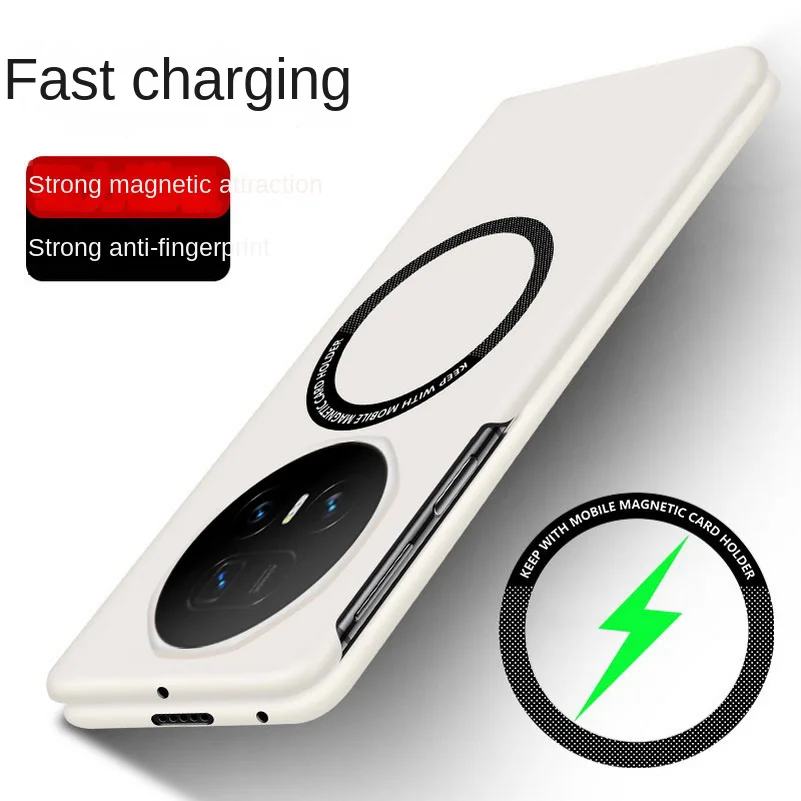 Luxury Ultra-Thin Frameless MagSafe-Compatible Magnetic Hard Phone Case