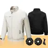Hot Weather Worker Fan Clothes Men Air Conditioning Clothes Women Fan Jacket Body Cooling Clothes Fan Work Clothes Cooling Vest 1