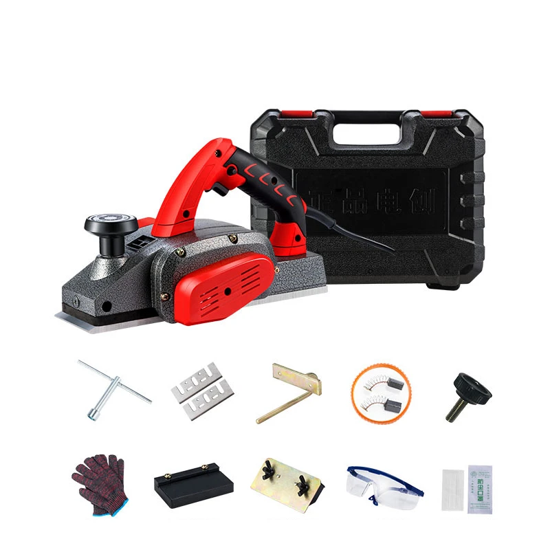 Electric Hand Planer 16000 Rpm Precise Wood Cutting Power Tools With