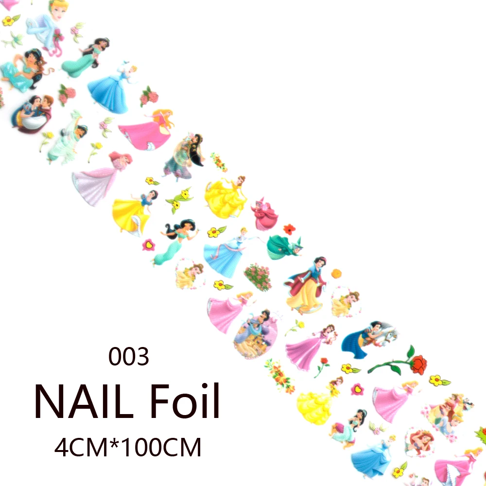 Disney Princess Stickers - Roll of 29