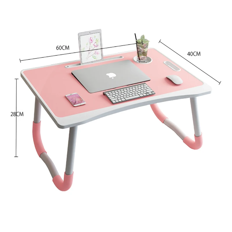 Description Picture 2 of itemPortable Bed Laptop Table Read Office Watching Drama Small Computer Table For Bed Lazy Folding Small Table