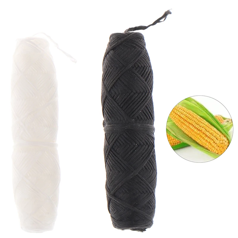 

30 м, 1 рулон, Экологически чистая зубная нить, гигиена полости рта, воск для чистки зубов, Бамбуковая нить, катушка