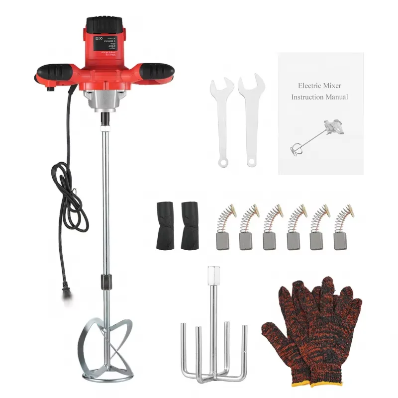 Copper Electric Mixer 6 Speed Heavy Duty Construction Equipment