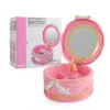 Dancing Girl Musical Boxes Toy Rotating Doll Performing Ballet Birthday Gift Wedding Decoration Sound Toy Christmas gift 5