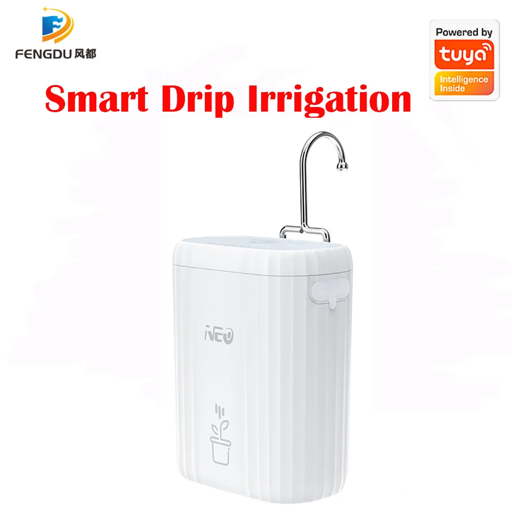Automatyczny nawadnianie roślin Tuya WiFi, nawadnianie kropelkowe, system wewnętrzny z timerem do inteligentnego ogrodu.