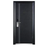 Hot Sale Soundproof Exterior Security metal Steel door Front for house 2
