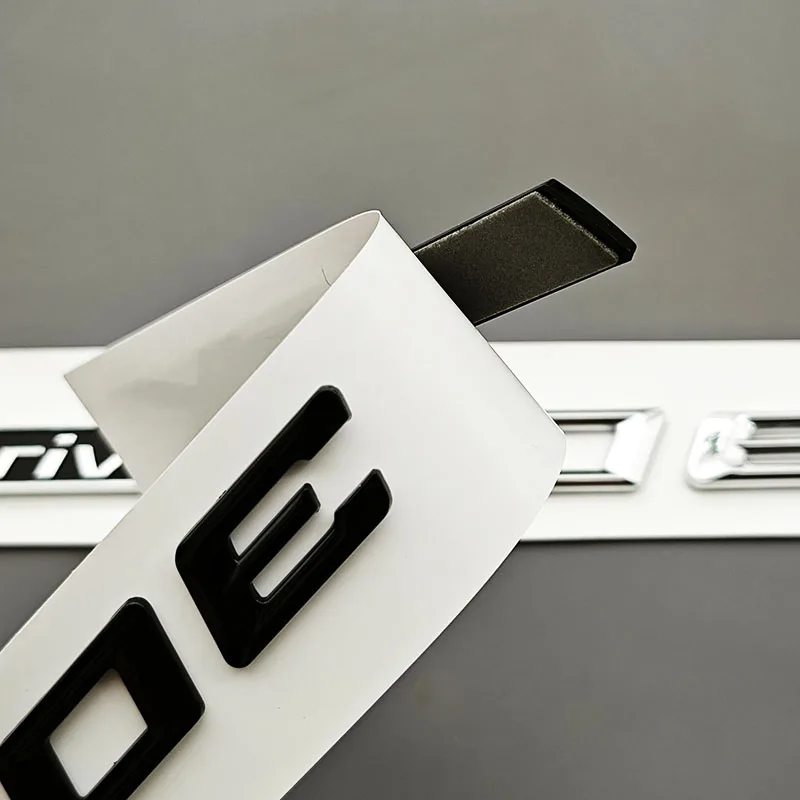 3D ABS 자동차 스타일링 리어 트렁크 배지 사이드 펜더 엠블럼 로고 XDrive 30e XDrive 스티커 BMW X2 X3 G01 F39 외장 액세서리