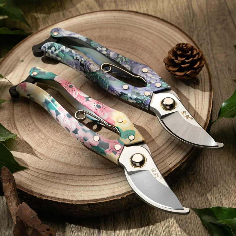 

Pruning Shear Fruit Tree Gardening Scissors Fruit Flower Wood Shears Fruit Tree Flower Wood Garden Tools