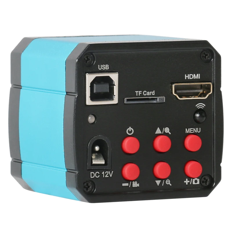 

HD 1080P HDMI USB TF Trinocular Stereo Microscope Camera C Mount Industrial Phone Repair PCB Soldering Digital Video Recorder