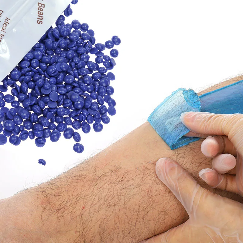 

100g Hard Wax Beans for Depilation Hot Film Wax Bead Hair Removal Paper-free No Strip Depilatory for Full Body Bikini Face Leg