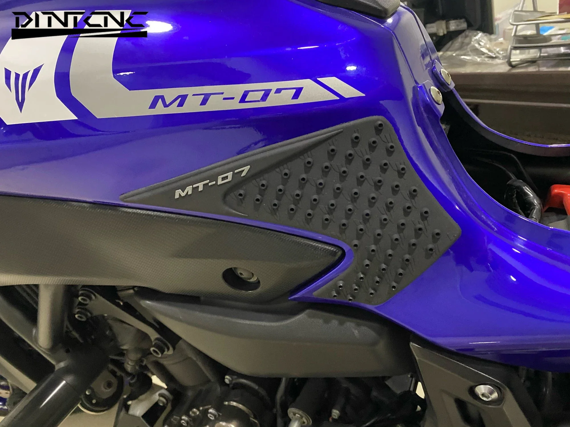 야마하 MT-07 FZ-07 미끄럼 방지 패드, 연료 탱크 보호 페인트 표면 스티커, MT07, FZ07, MTFZ 07, 2014, 2015, 2016, 2017, 오토바이