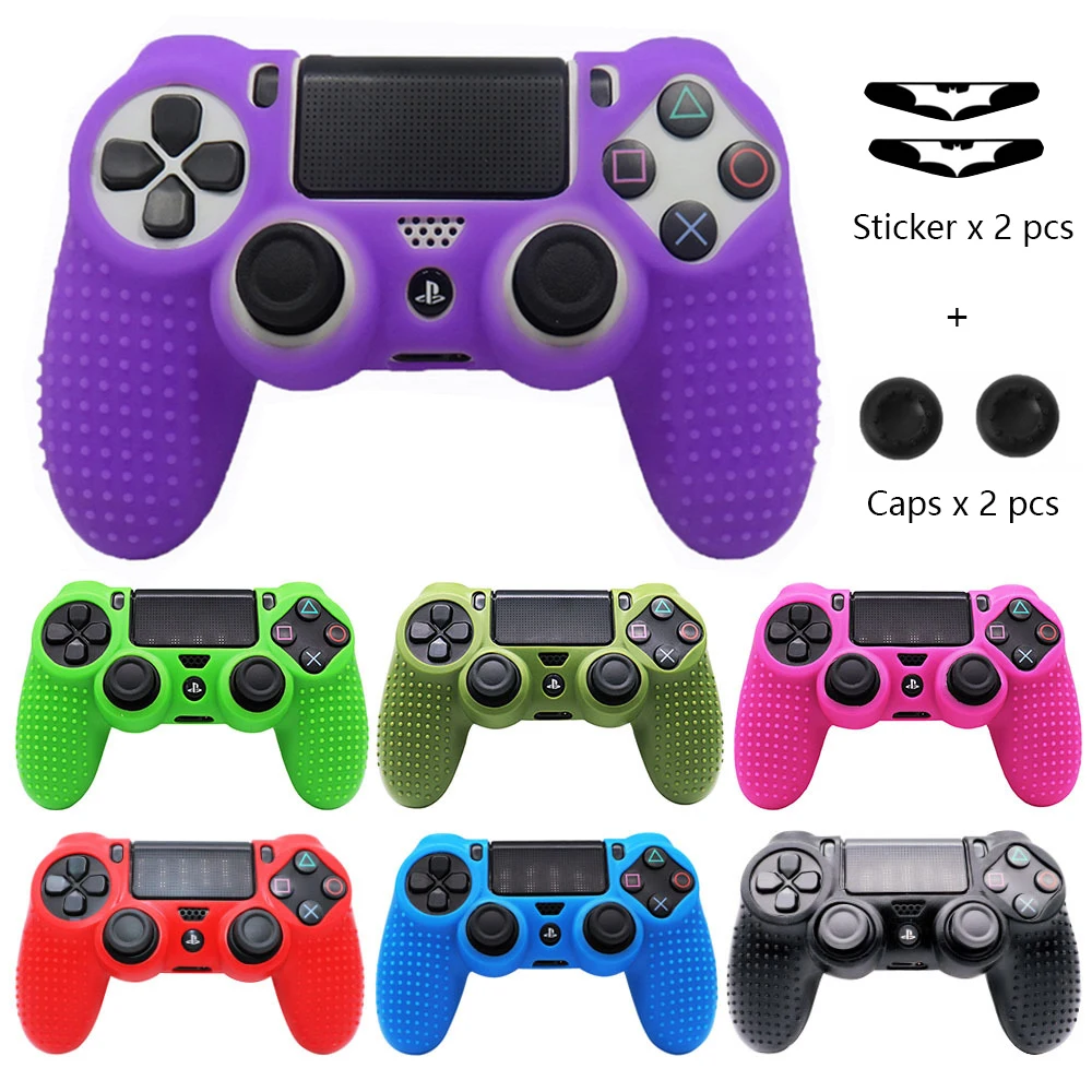 Per Ps4 Slim Pro Gamepad Custodia Protettiva In Silicone Accessori Joystick Cover Per Playstation 4 Controller Skin