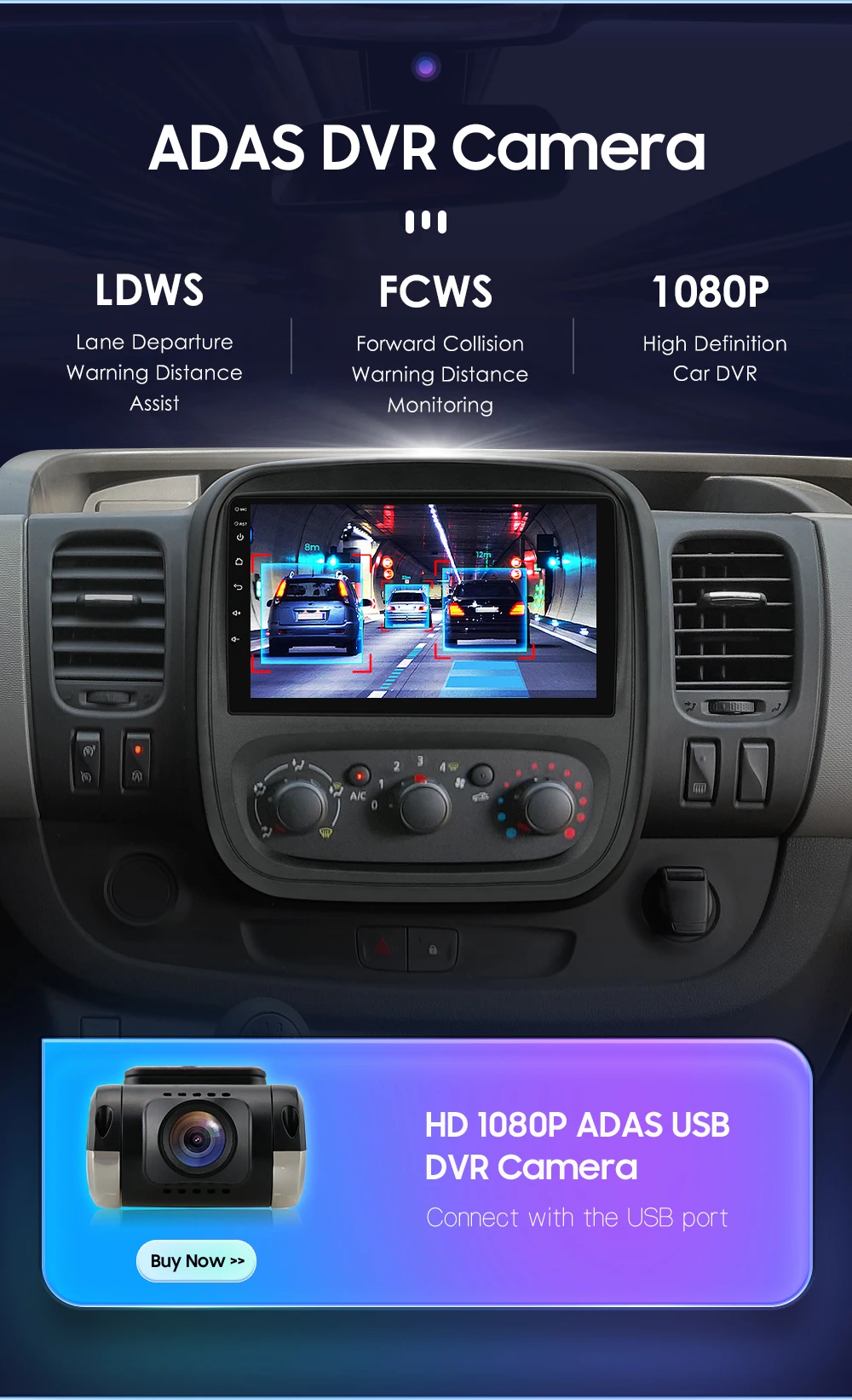 FBKPHSS Autoradio Android 11 Adapté pour Renault Trafic 3 2014-2018 Lecteur  Multimédia Stéréo 2 DIN 9 Pouces avec SWC/Carplay/Dsp/Bluetooth Mains