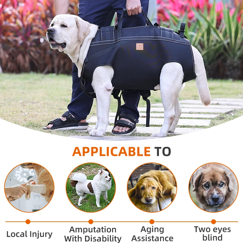 Multifunctional Pet Dog Carrier Backpack Portable Puppy Transportation Bag Medium Large Dogs Comfortable Breathable Shoulder Bag