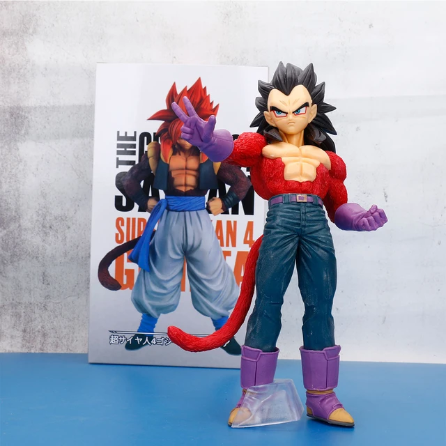 Dragon Ball Z Action Figure Gogeta Super Saiyan 4 Set Toy Dragon Ball Super Gogeta  Goku Vegeta Model For Kids Gifts My - Action Figures - AliExpress
