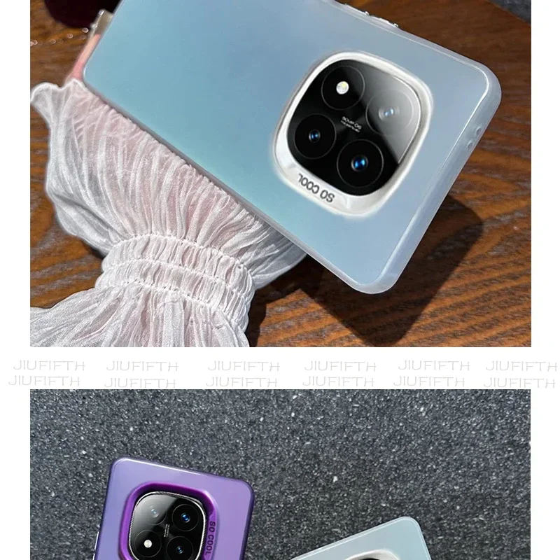 Luxury Gradient Color PC Cover Bumper Coque Capa Case