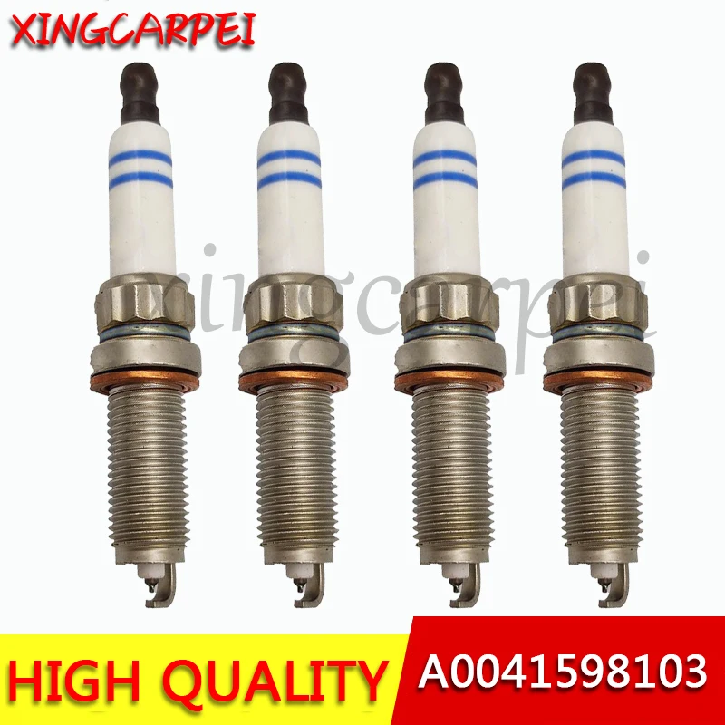 4 шт. A0041598103 Z6S113320R иридиевая Свеча зажигания для Mercedes-Benz W166 ML300 ML350 ML400 GLE400 GLE350 GLE320 GLE450 автозапчасти