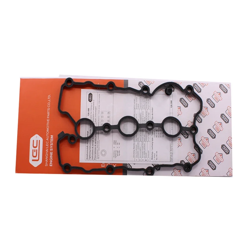 1/2PCS Cylinder Head Valve Cover Gasket Seal Audi A6 C6 Allroad 2.4 A4 B7 Avant 2005-2008 A8 3.2 V6 06E103483G 06E103484G rubber gasket