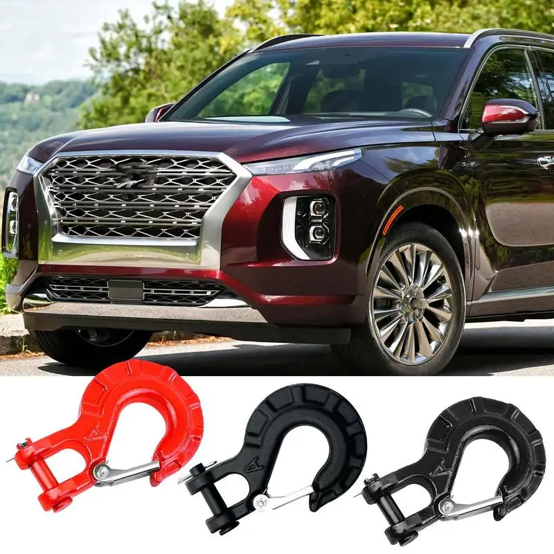 

Car Safety Latch Winch Hook Forging And Resist Rust Maintenance Free Design Vehicle Winch Hook Replacement For Cars Accessory