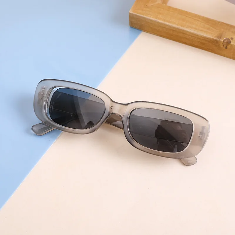Occhiali da sole rettangolari piccoli per bambini Occhiali da sole per ragazze con montatura quadrata Occhiali da sole per bambini BabySummer Protezione UV400 óculos De Sol_voghion.com
