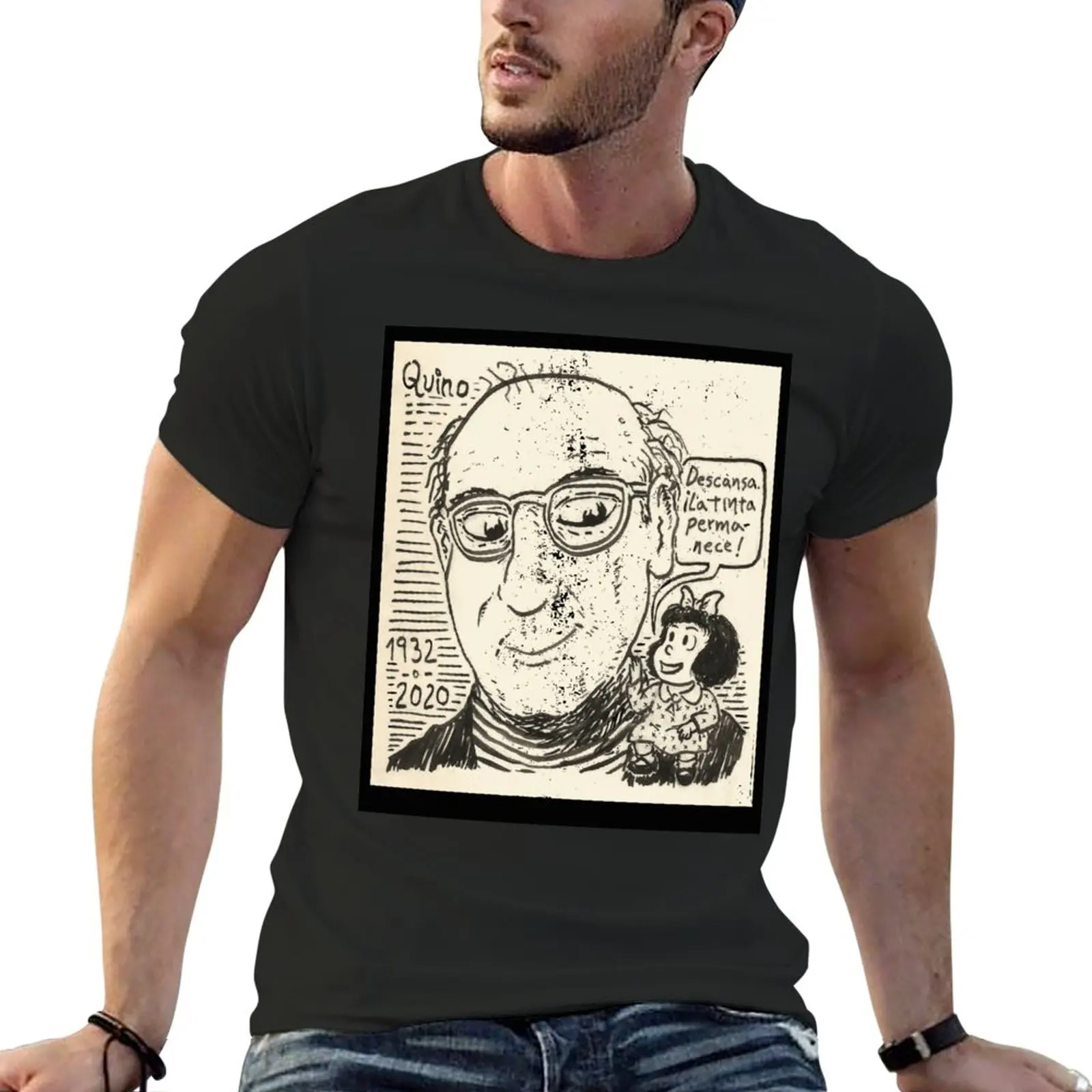 

Mafalda Quino comics T-Shirt sports fan t-shirts plain t-shirt funny t shirt black t-shirts for men