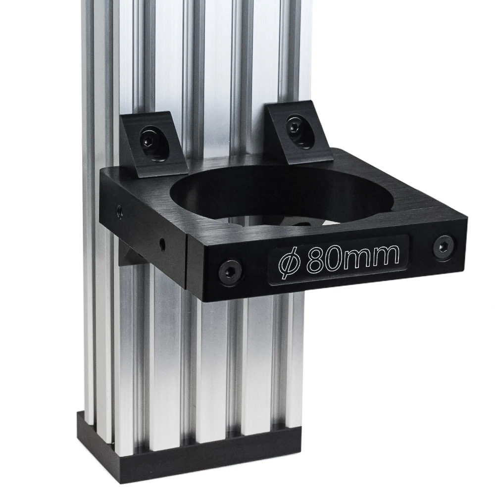 Spindle Motor Openbuilds Spindle Motor Fixture Aluminum Support Mounting Base Bracket for CNC Engraving Machine