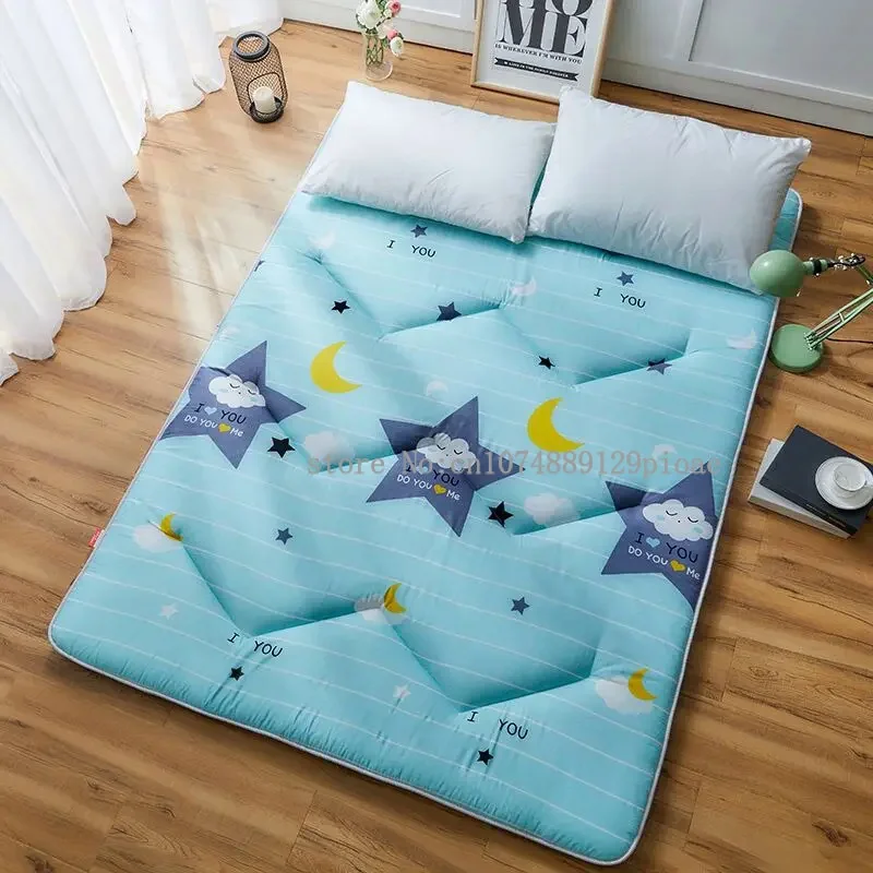 Colchoneta gruesa antideslizante para dormitorio de estudiantes, colchón de Tatami, muebles de dormitorio, alfombrilla para dormir, almohadilla de verano