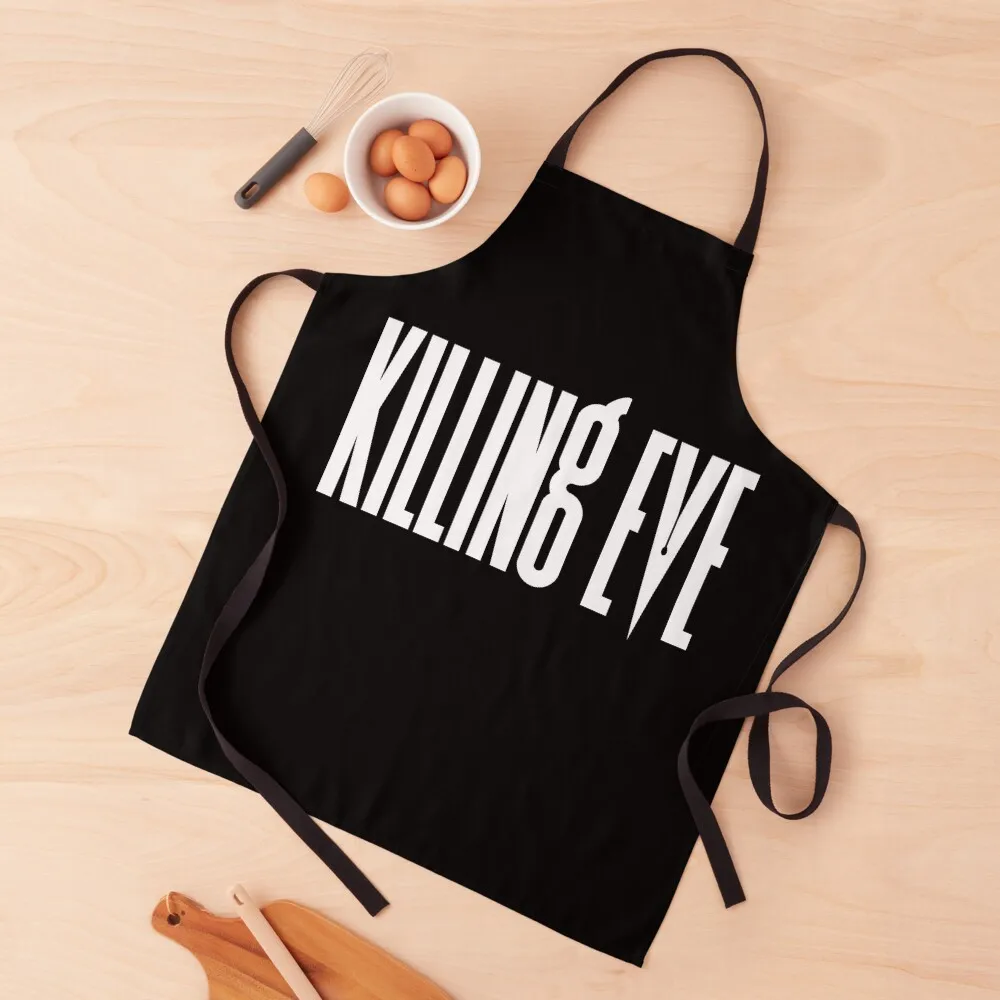 

Killing Eve Merch Killingeve White Logo Apron Kitchen Aprons Woman Salon Apron Kitchen Apron Women Things For The Home