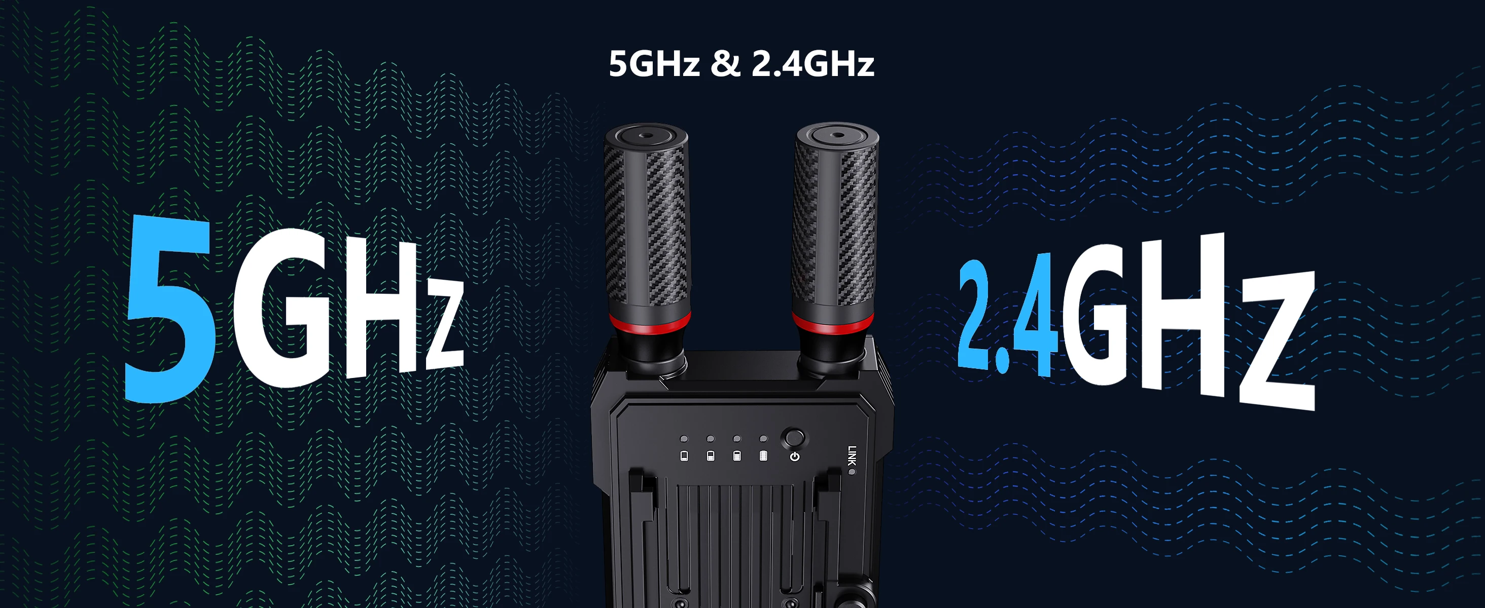 400M Wireless HMDI Video Transmitter and Receiver 1080P with UVC for Camera Lapt