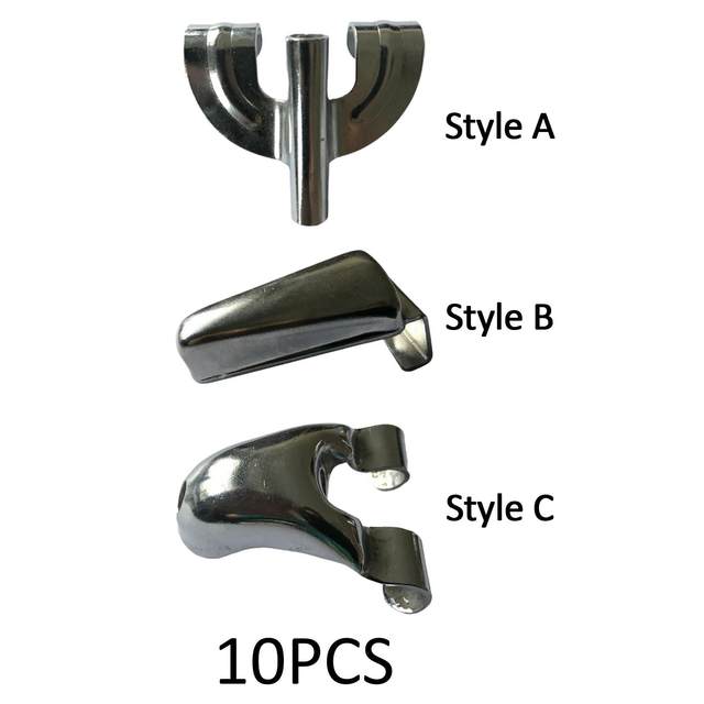 10x Bass Drum Claws Hooks Repair Metal Drum Mount Repair Accessory Tool Bass Drum Set Percussion Claw Hooks Bass Drum Parts