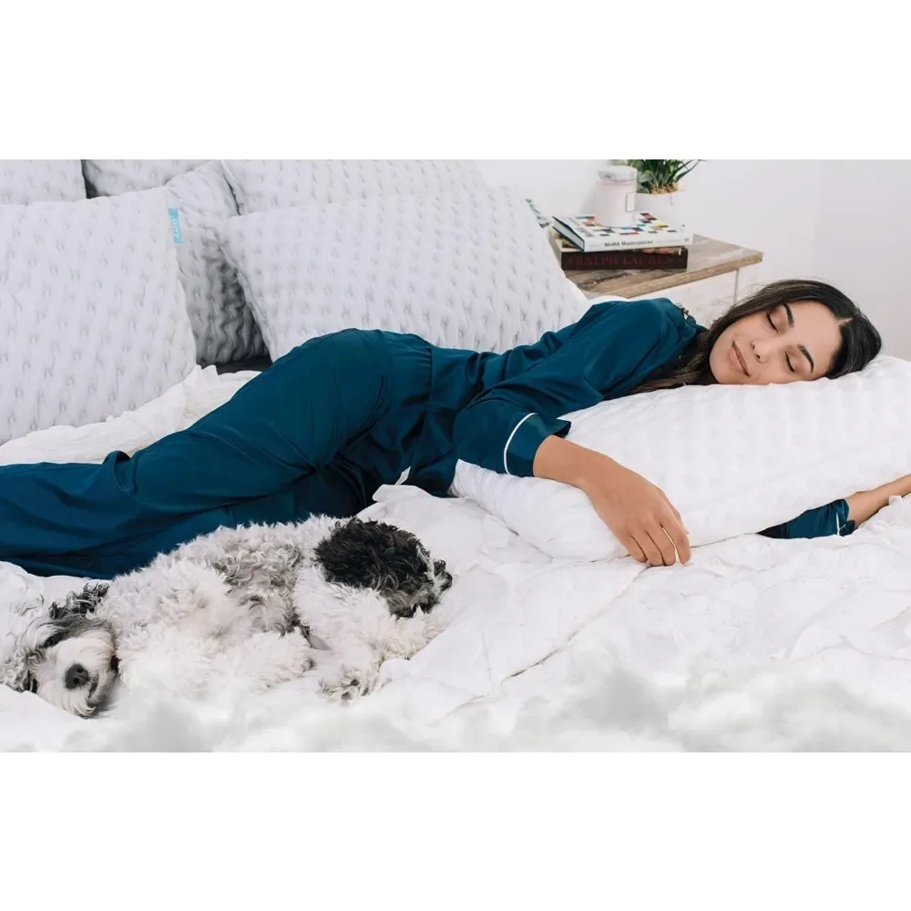 Pillow for spine alignment and comfort