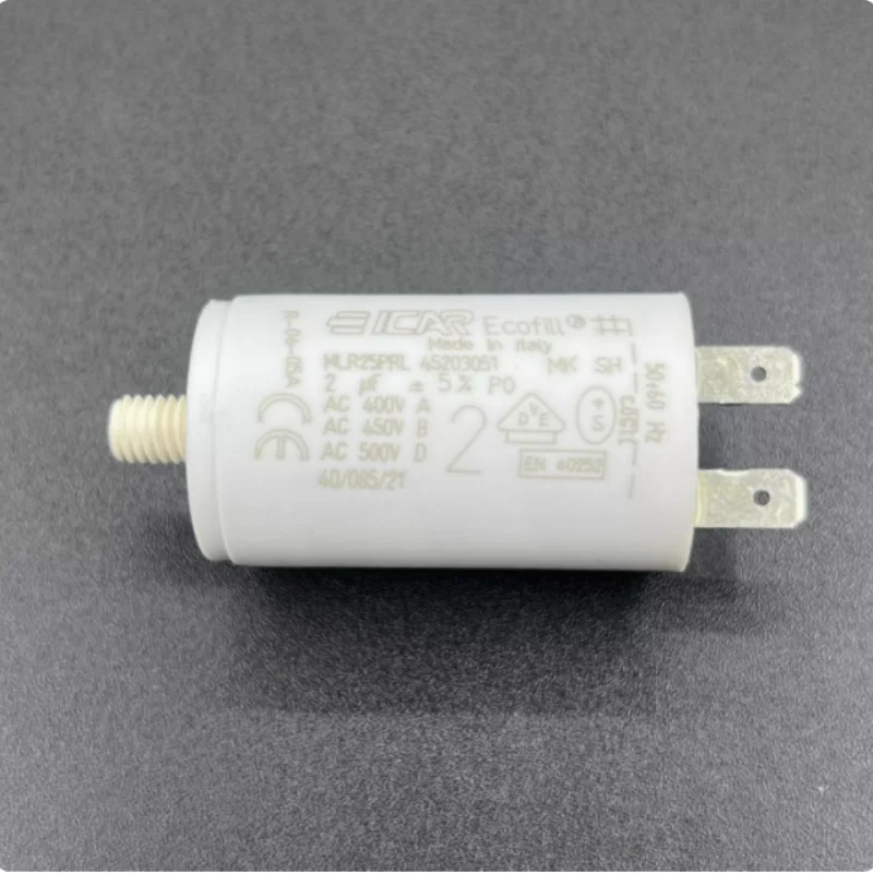 2pcs MLR25PRL45203051 400V 450V 500V 2UF ICAR 30x50mm motor starting capacitor