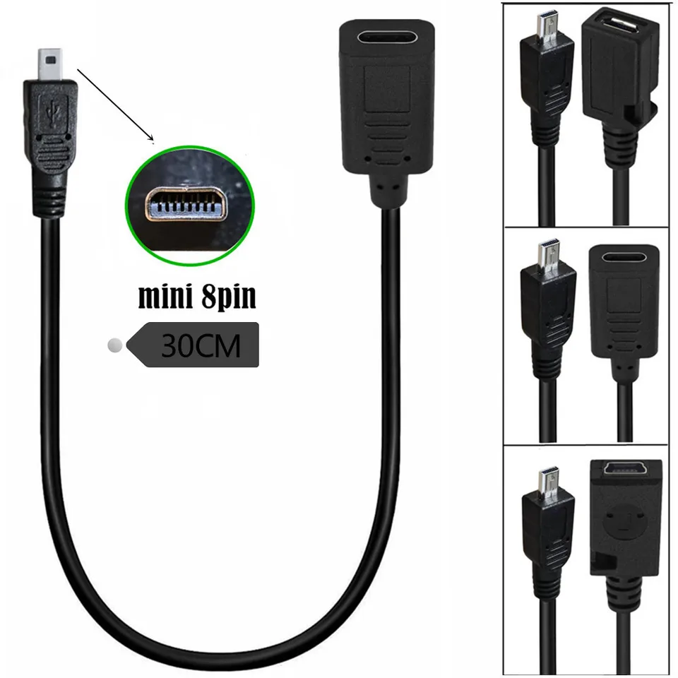 Innov8® Câble Audio Auxiliaire Micro USB 5 Broches Mâle