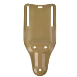 Universal Duty Holster Belt Loop Adapter with 2 Slot and 3 - Hole Pattern (Long type desert)