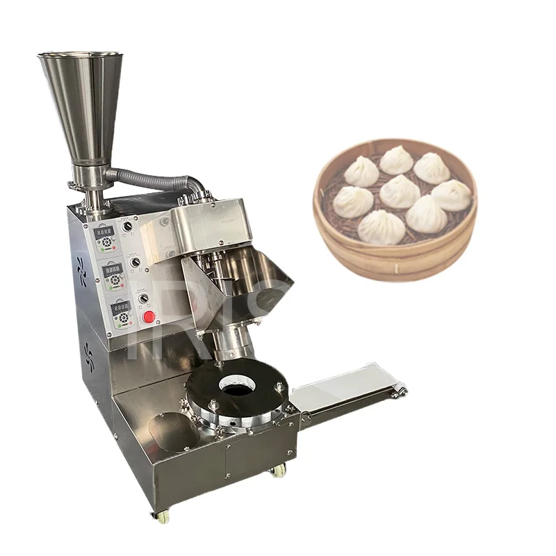 

Commercial Steamed Bun Momo Making Machine Automatic Dumpling Dim Sum Maker Machine