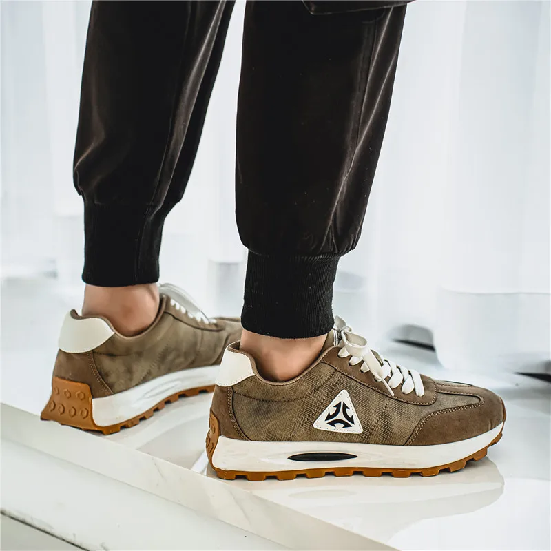 حذاء رياضي جلد طبيعي رجالي