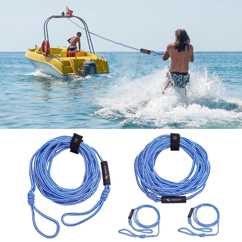 Dropship Tow Harness Rope Watersports Spirals Braided Tow Rope Replacement Tow Harness Water Rope for WATER SPORTS Tubes