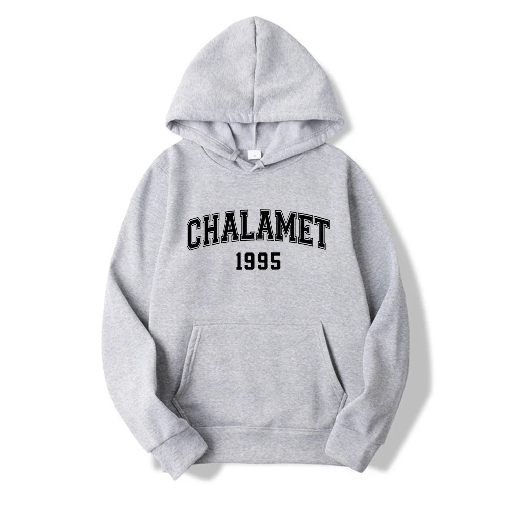 Chalamet 1995 Hoodie Timothee Chalamet Hooded Sweatshirt Unisex Clothes Long Sleeve Pullovers Casual Hoodies Top Gift for Fans 2