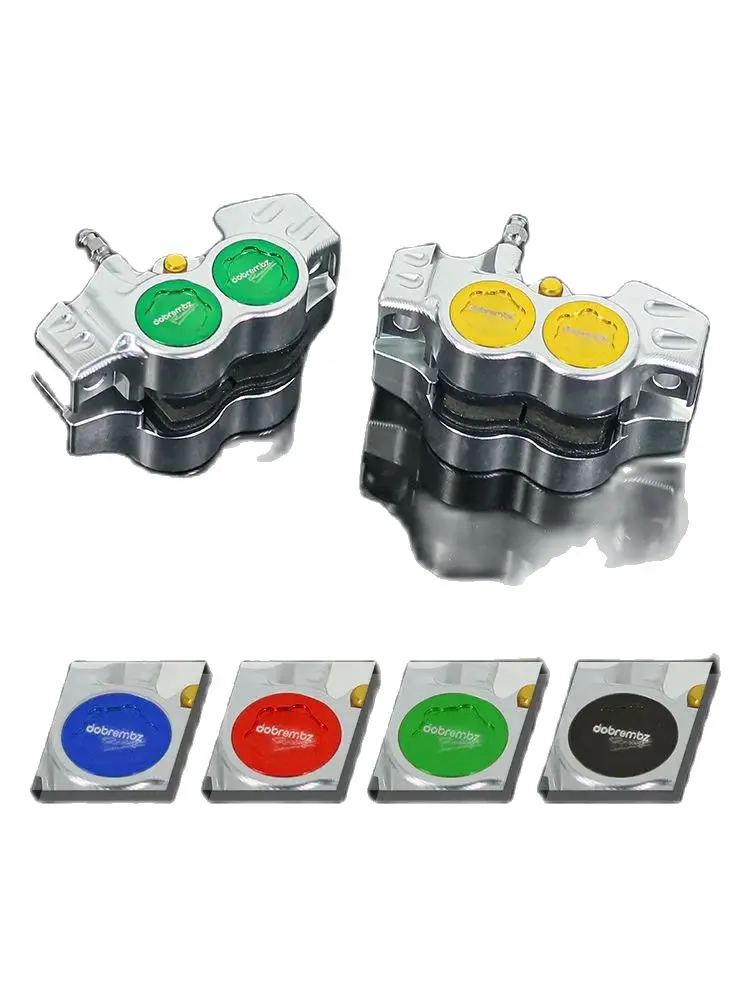 Disc Brake Caliper Moto Front 4 Piston Radial Mounting 84mm For Yamaha Scooter Rsz Jog Force Dirt Bike GROM disc brake caliper