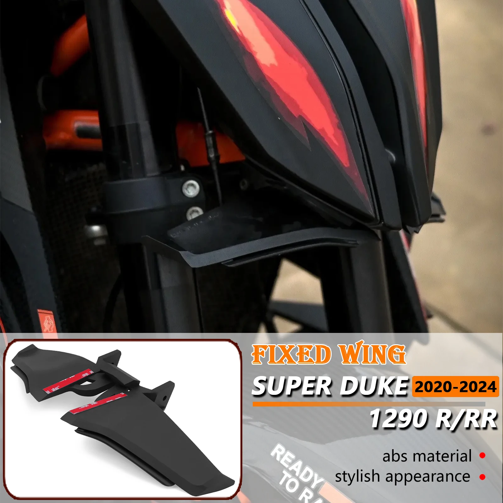 For 1290 Super Duke R RR 2020-2023 2024 Motorcycle Downforce Naked ...