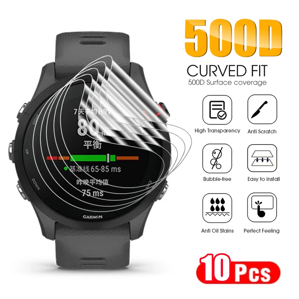 

Защитная пленка для смарт-часов Garmin Forerunner 255 255S 955 965, мягкая Гидрогелевая пленка против царапин для смарт-часов Garmin Forerunner265 265S