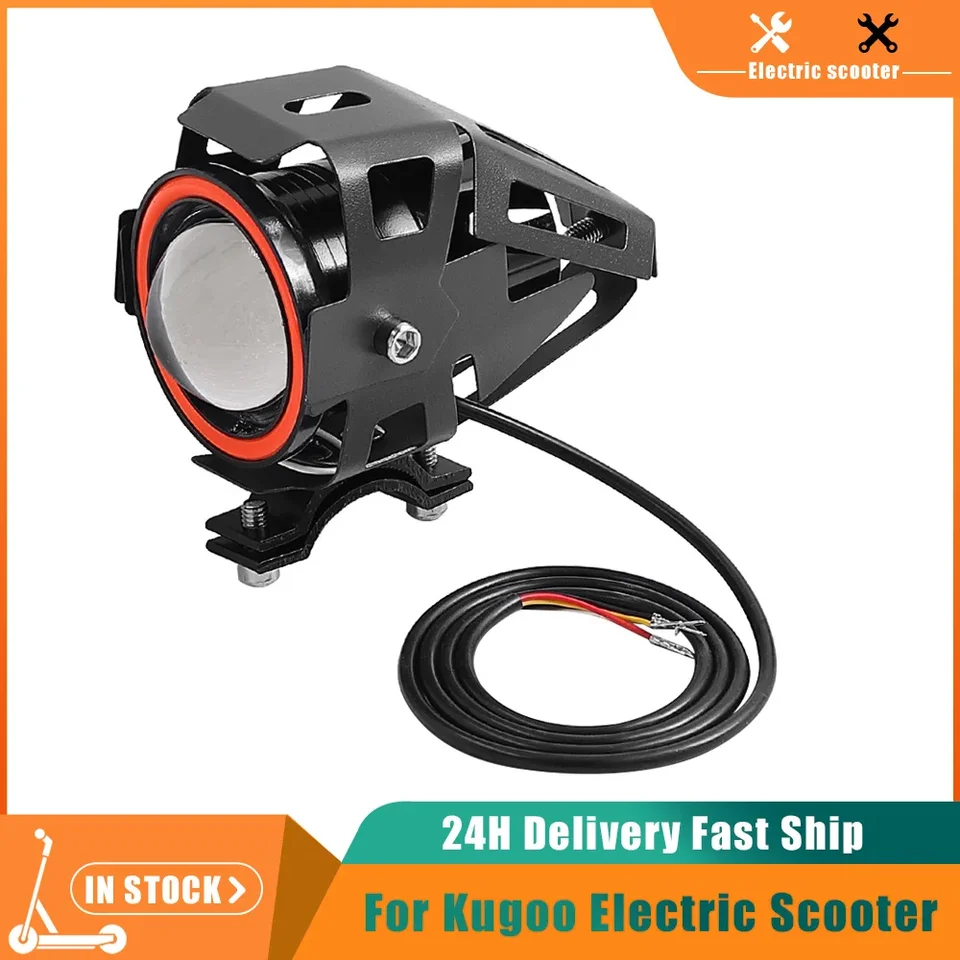 Electric Scooter U7 Front Headlight Horn Fog Lights For Kugoo