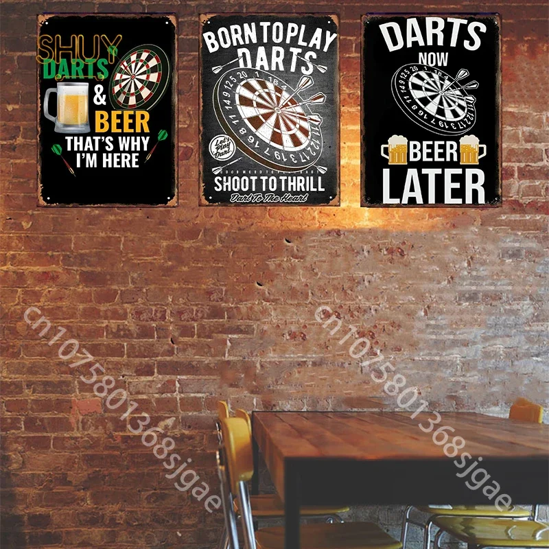 Horseneon Insegna al neon Dart Insegna al neon per freccette Bar Insegna al neon per freccette per parete Insegna al neon a LED per giochi per Sala giochi Pub Birra da casa
